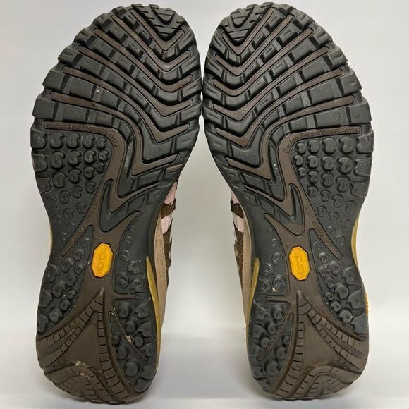 Merrell Womens Siren Ventilator Low Hiking Shoes in Elephant/Pink 8.5 - Picture 9 of 12